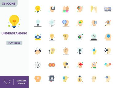 Bu 36 Düz Renk vektör simgesi seti, temaları 128x128 PIXEL 'de mükemmel kalite, teknoloji ve iş uygulamaları için mükemmel kalitede yakalar.