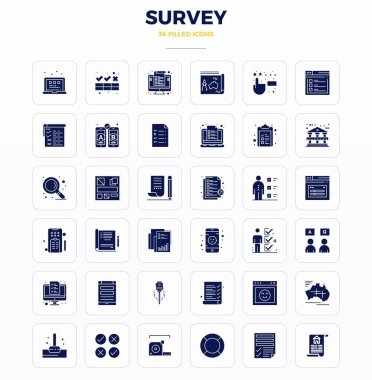 Temel paket 36 PIXEL mükemmel vektör simgesi SolidFill biçimi için, boyutu 128x128 ideal performans ve ölçeklenebilirlik için.