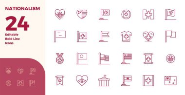 Uzmanca tasarlanmış 24 Bold Line PIXEL mükemmel vektör simgesi, 128x128 çözünürlükte kusursuz bütünleşme ve performans için tasarlanmıştır..