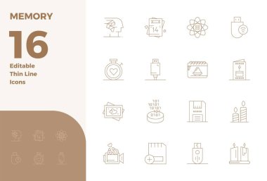 16.İnce Hat PIXEL mükemmel vektör simgelerini 128x128 çözünürlükte keşfet. Web ve uygulama arayüzleri için mükemmel.