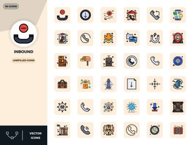 Profesyonel olarak Çizgi Doldurulmuş 36 vektör simgesi tasarlanmış, 128x128 PIXEL UI tasarımı için mükemmel hassasiyetle yaklaşan özünü yakalıyor.