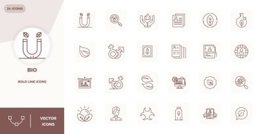 Gelişmiş 24 PIXEL mükemmel vektör simgesi koleksiyonu Bold Line 'dan esinlenilmiş, üstün görsel performans için 128x128 optimizasyonlu.