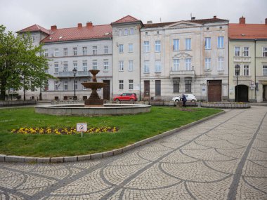 KSIAZ, POLAND - 18 APRIL, 2024: Sightseeing beauty medieval architecture in Lower Silesia region, Ksiaz, Poland. clipart