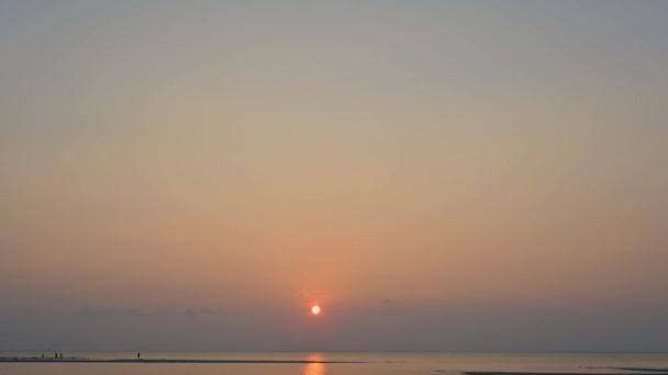 Time Förfaller Video Dramatisk Himmel Solnedgången Över Havet Koh Samui — Stockvideo