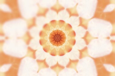 Soyut kaleydoskop arkaplanı. Güzel çok renkli kaleydoskop dokusu. Eşsiz kaleydoskop tasarımı.