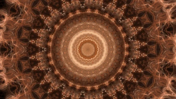 Αφηρημένο Φόντο Καλειδοσκόπιο Κατασκευασμένο Από Φράκταλ Σχεδιασμό Όμορφη Πολύχρωμη Υφή — Φωτογραφία Αρχείου
