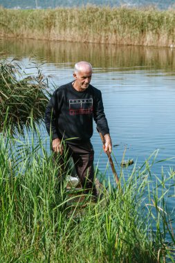 METKOVIC, CROATIA - 19 Ekim 2024: Güney Hırvatistan 'ın bataklıklarında 
