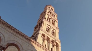 Hırvatistan 'ın Split kentindeki tarihi St. Domnius Katedrali' nin Mimari Başyapıtı, Dalmaçya Kültür Mirasını Temsil Ediyor