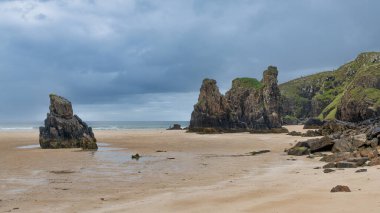 Ünlü Garry Plajı, Outer Hebrides, İskoçya, İngiltere