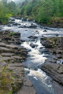 The Falls of Dochart Killin Perthshire Scotland clipart