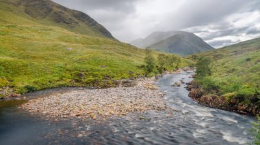 River Etive, Glencoe Ulusal Parkı, İskoçya