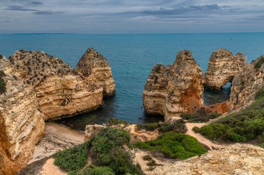 Portekiz 'de Algarve Sahili