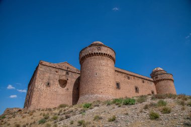 Castillo de La Calahorra is located in La Calahorra, in the province of Granada, Spain clipart