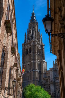 Toledo Katedrali (Aziz Mary Katedrali). Toledo, Castilla La Mancha, İspanya
