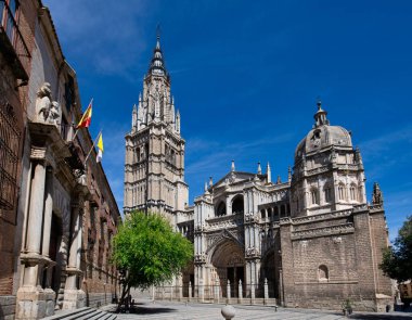 Toledo Katedrali (Aziz Mary Katedrali). Toledo, Castilla La Mancha, İspanya