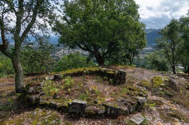 The Citnia de Briteiros, Guimaraes. Portekiz