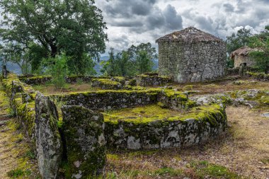 The Citnia de Briteiros, Guimaraes. Portekiz