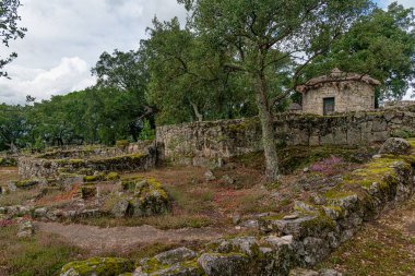 The Citnia de Briteiros, Guimaraes. Portekiz