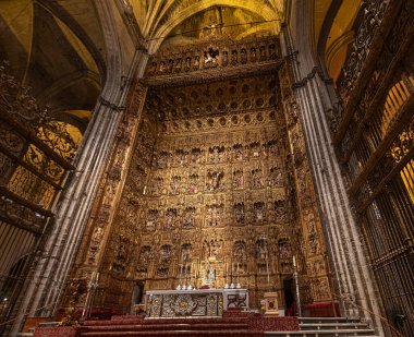 İspanya 'nın Sevilla Katedrali' nin 