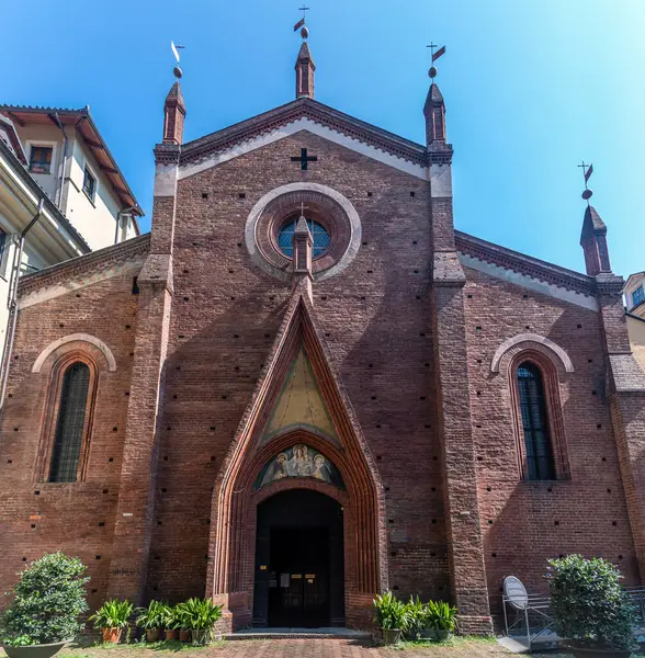 Aziz Dominik Kilisesi - Chiesa di San Domenico , 1216 yılında kurulan, Torino, İtalya