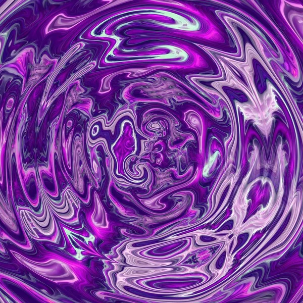Фіолетова Геометрична Симетрія Безшовний Візерунок Красивим Квітковим Орнаментом Вінка Добре — стокове фото