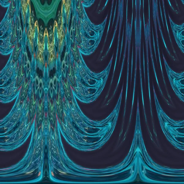 Luxusní Neon Světlé Barvy Pavučiny Abstraktní Ozdobné Textury Kaleidoskopem Pletení — Stock fotografie