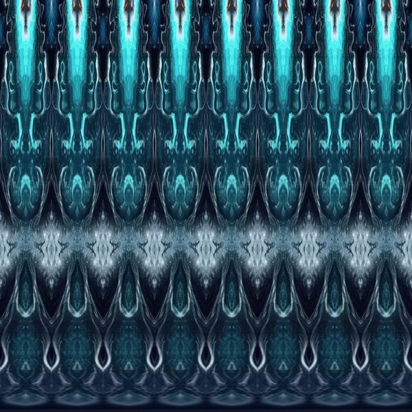 Azul Marino Patrón Ondulado Textura Efecto Brillante Batik Tejido Concepto —  Fotos de Stock