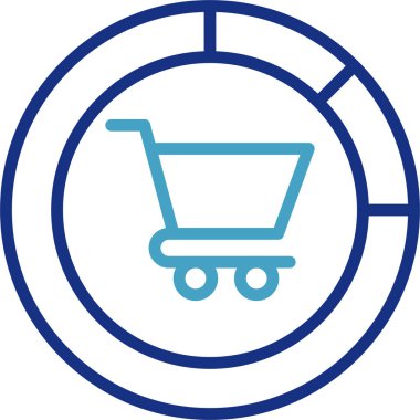 Alışveriş arabası ikonu, alışveriş faaliyetleri için, özellikle de perakende sektörünü temsil eden çevrimiçi alışveriş veya e-ticaret için evrensel bir semboldür..