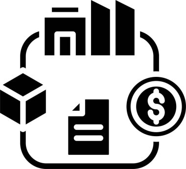 Proje finansmanının veya nakit akışının düz vektör simgeleri ve dairesel veya döngüsel tasarım belgeleri, bunun çeşitli aşamaları veya yönleri içeren devam eden bir süreç olduğunu vurgular..