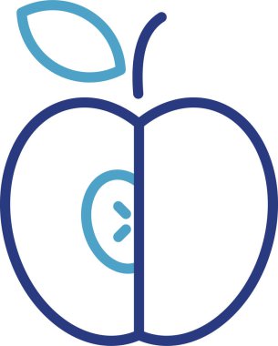 Elma dilimlerinin tek bir ikon tonu kan dolaşımına şekerin emilimini yavaşlatmaya yardımcı olur. Şeker hastaları için iyi bir diyet..