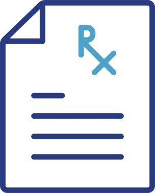 Tıbbi bakım direktifleriyle ilgili tek bir belge ikonu tıbbi reçete ve bunların sağlık hizmetlerinde kullanımını sağlar