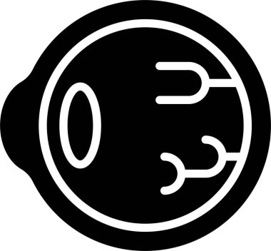 İnsan gözbebeğinin ikonu, görme ve göz sağlığıyla ilgili bilgileri iletmeye yarar..