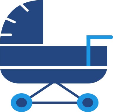 Bebek arabasının ikonu mesajları hızlı ve net bir şekilde çeşitli medya aracılığı ile iletir, özellikle bebekler ve aileler için hizmet ürünleri bağlamında..