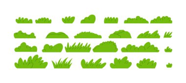el yapımı çimenler yeşil ve siyah çizgili elementler