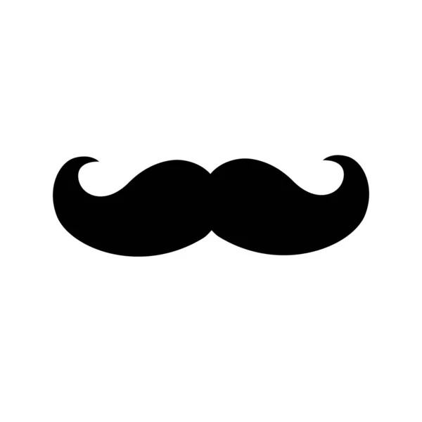 マスタッシュ アイコン ウェブのためのイタリアの口ひげのアイコンの簡単なイラスト ベクターグラフィックス