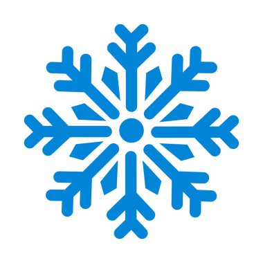 blue snowflake design that is perfect for winterthemed graphics and festive decorations clipart