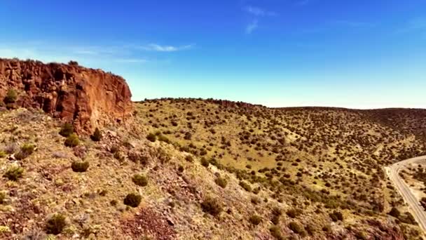Arizona Beklimt Drone View Drone Video Van Bevestigingen Zomer Benodigdheden — Stockvideo