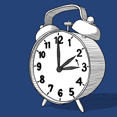 Çalar saatin resmi standart zamana geri döner - gün ışığı kaydetme süresi sona erer