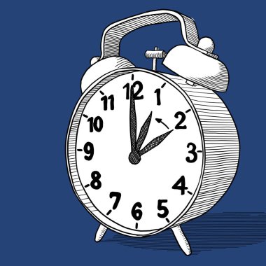 Çalar saatin resmi standart zamana geri döner - gün ışığı kaydetme süresi sona erer