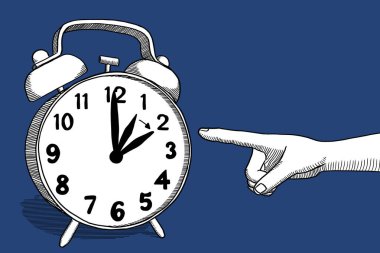 Yaz saatine bir saat değiştirme çizelgesi - gün ışığı tasarruf zamanı başlıyor