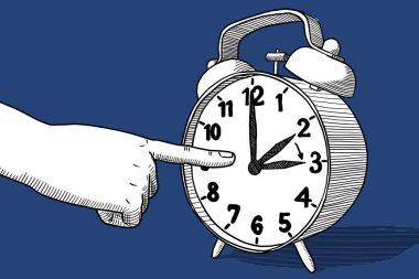 Yaz saatine bir saat değiştirme çizelgesi - gün ışığı tasarruf zamanı başlıyor