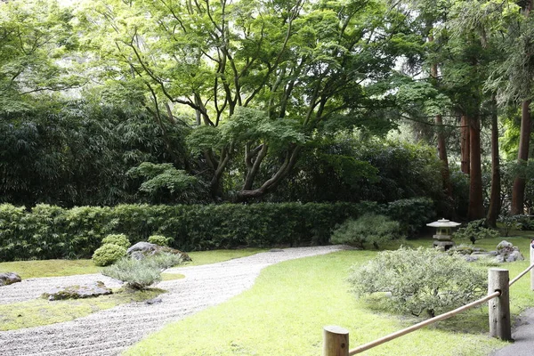 Hermoso Jardín Verde Japonés San Francisco California — Foto de Stock