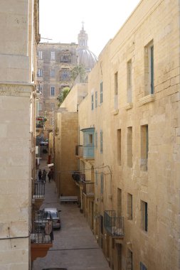 Valletta, Malta 'da güzel sokaklar