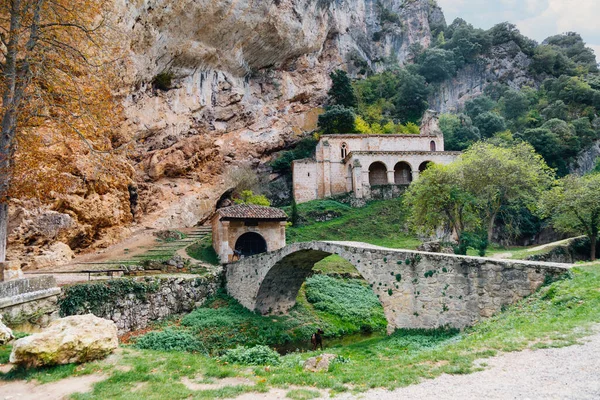 Hermitage Nuestra Senora Hoz Frias Burgos Province Spain — Stock Photo, Image