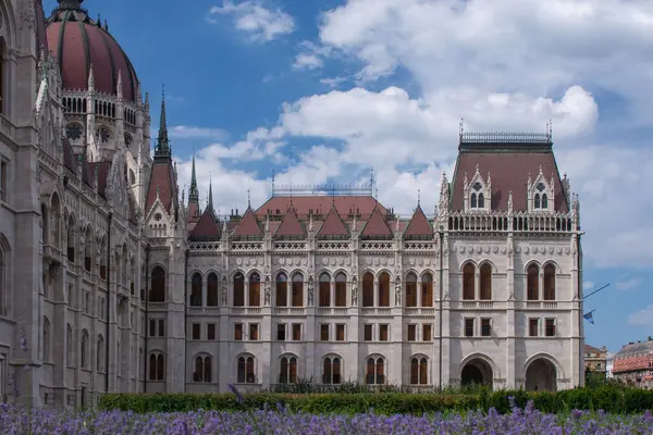 Beautiful famous parliament building in Budapest, Hungary