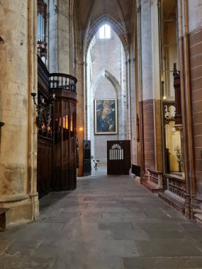 Tolouse Katedrali (Cathdrale Saint-tienne de Toulouse), Tolouse, Fransa. Seyahat et ve keşfet
