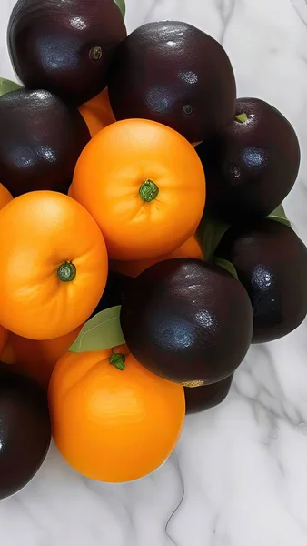 fresh vegetables. black and orange, yellow tomatoes