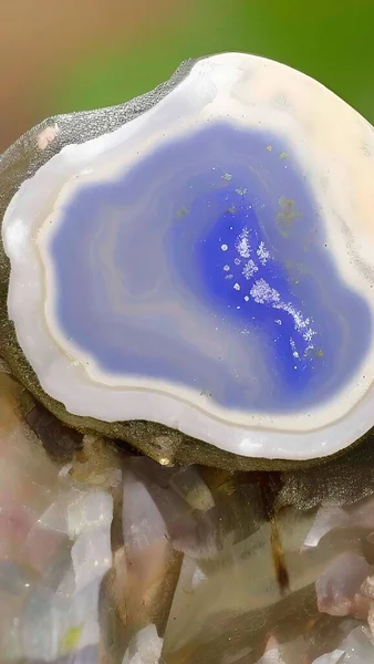 beautiful colorful agate crystal texture background