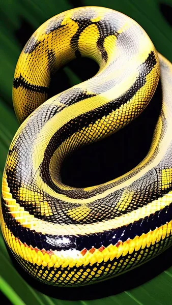 yellow snake, python, animal, reptile, wildlife, mammal,