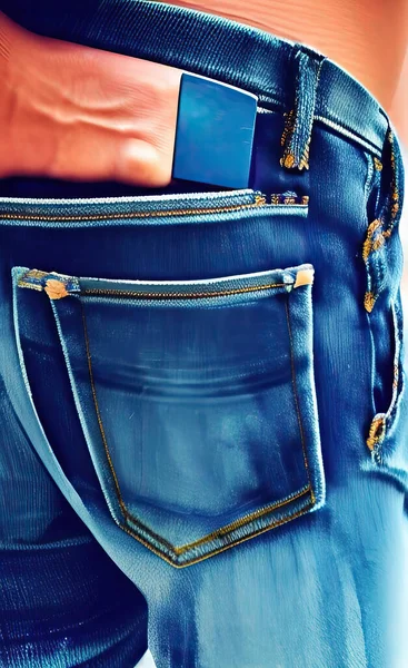 jeans with blue denim jacket and leather bag